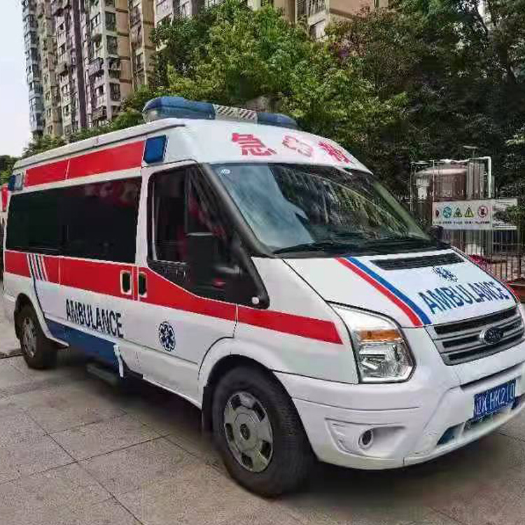 曲沃长途救护车护送病人返乡